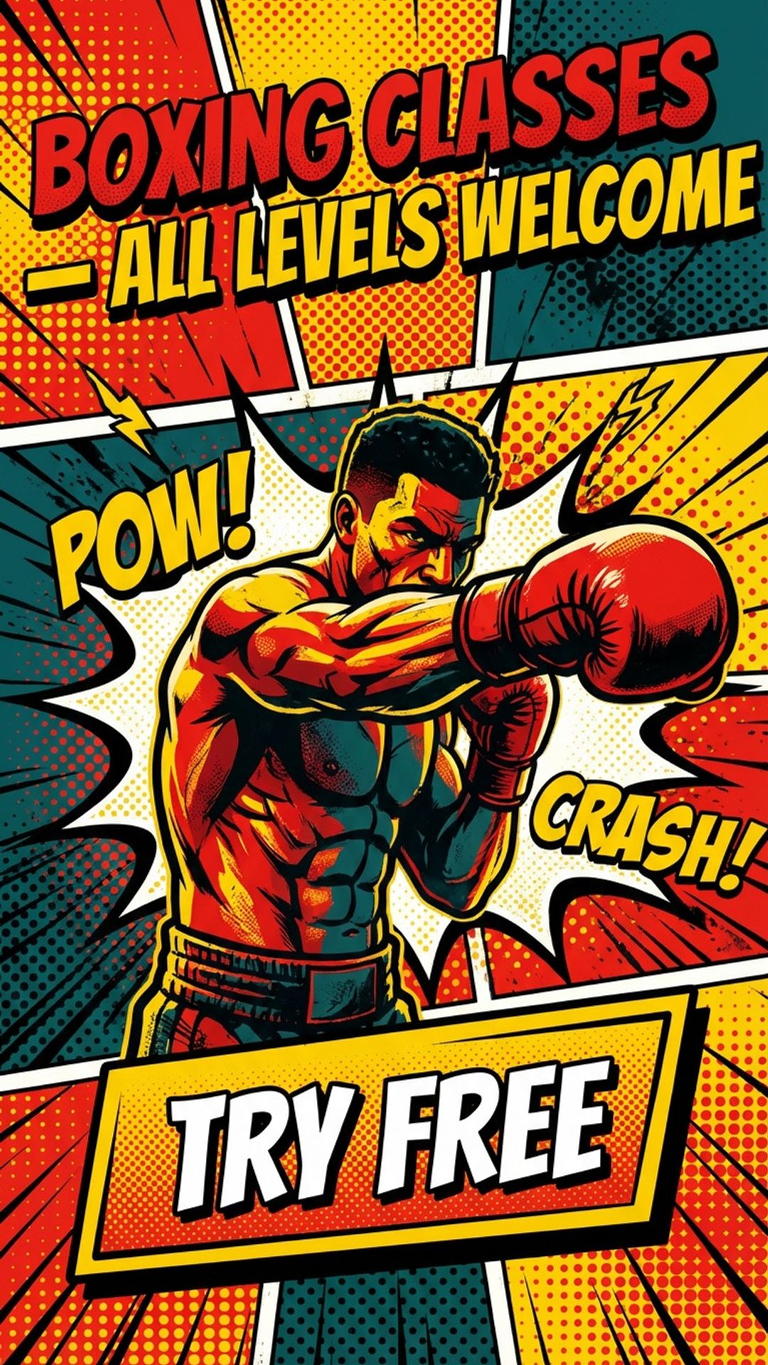 Gym & Fitness digital signage content example