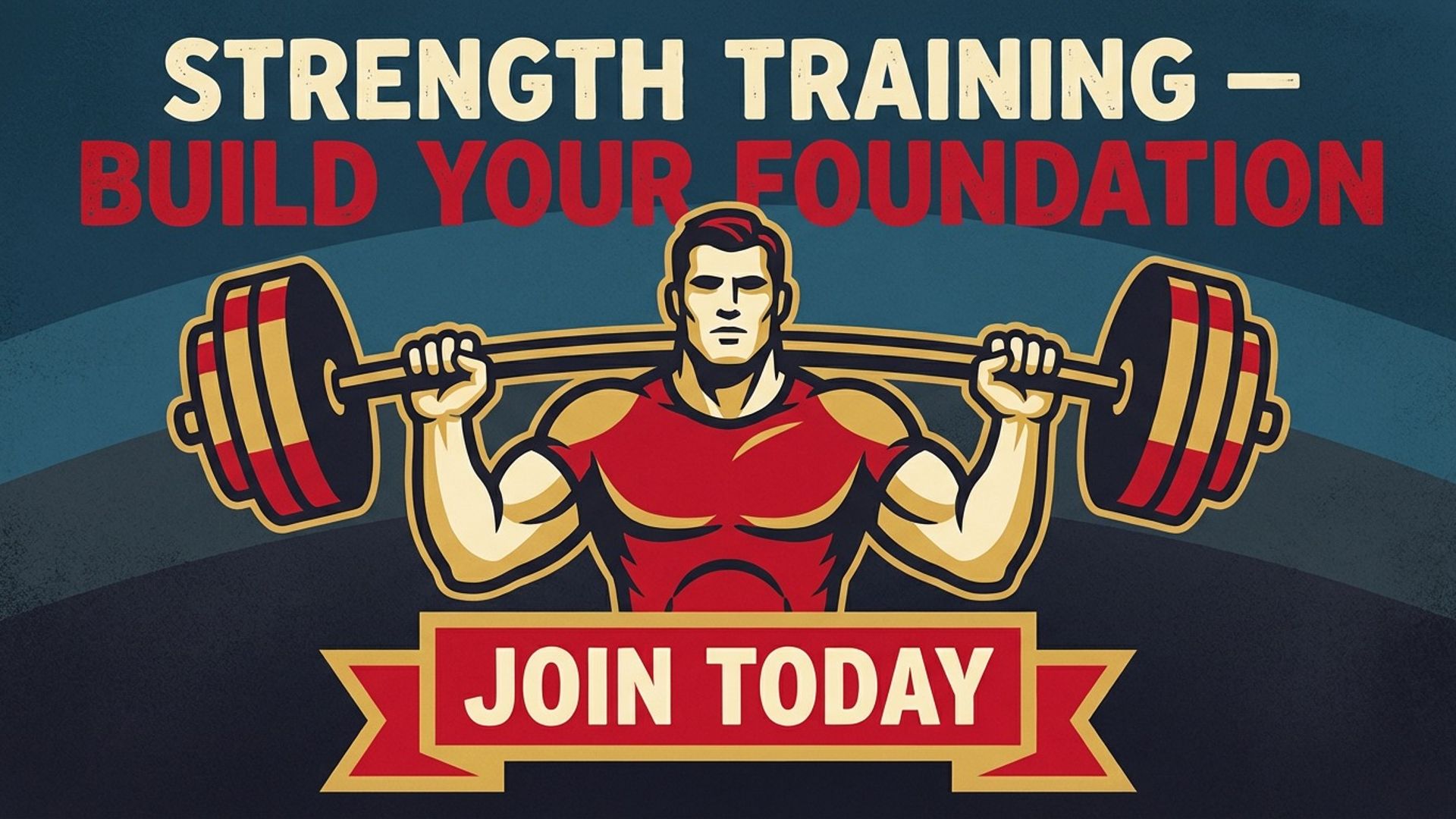 Gyms & Fitness digital signage content example