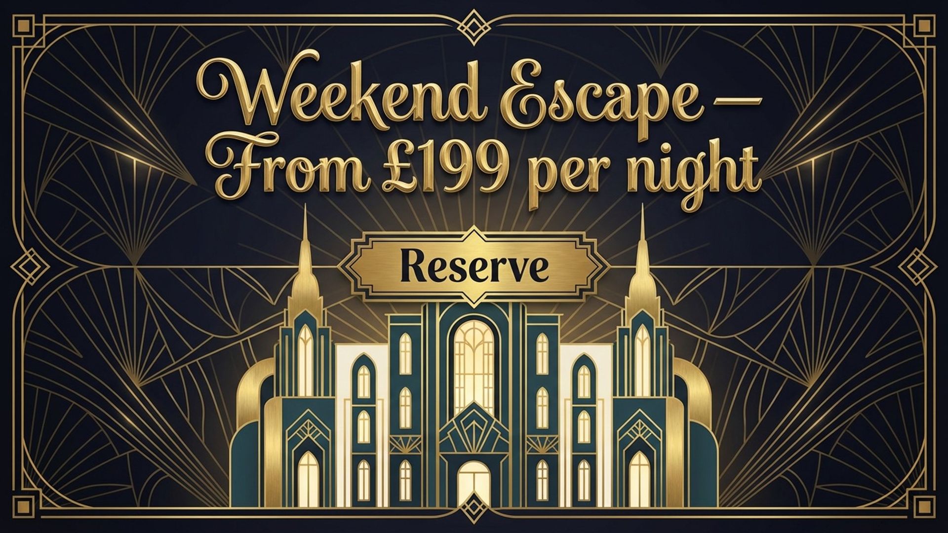 Hotels digital signage content example