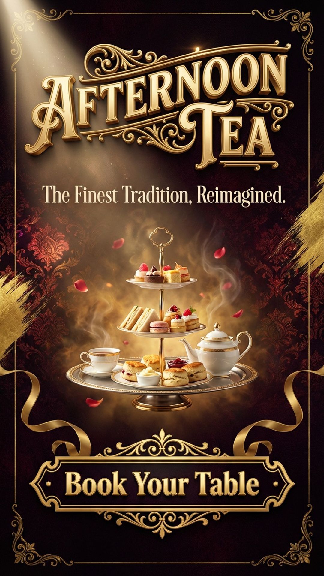 Hotel digital signage content example