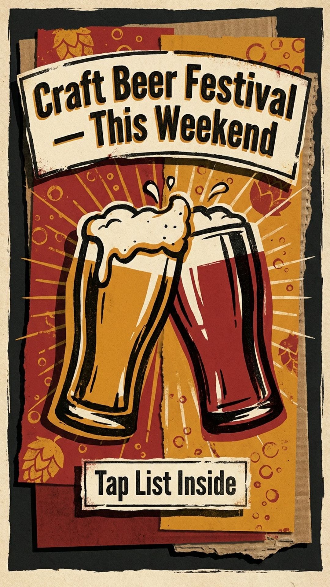 Pub & Bar digital signage content example