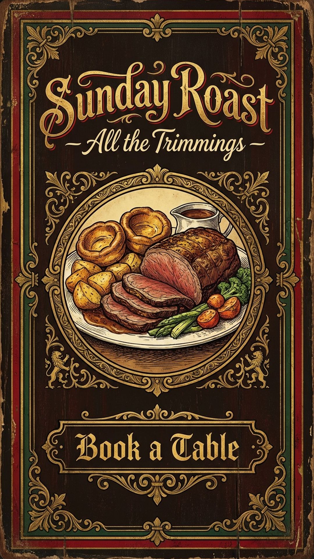 Pub & Bar digital signage content example