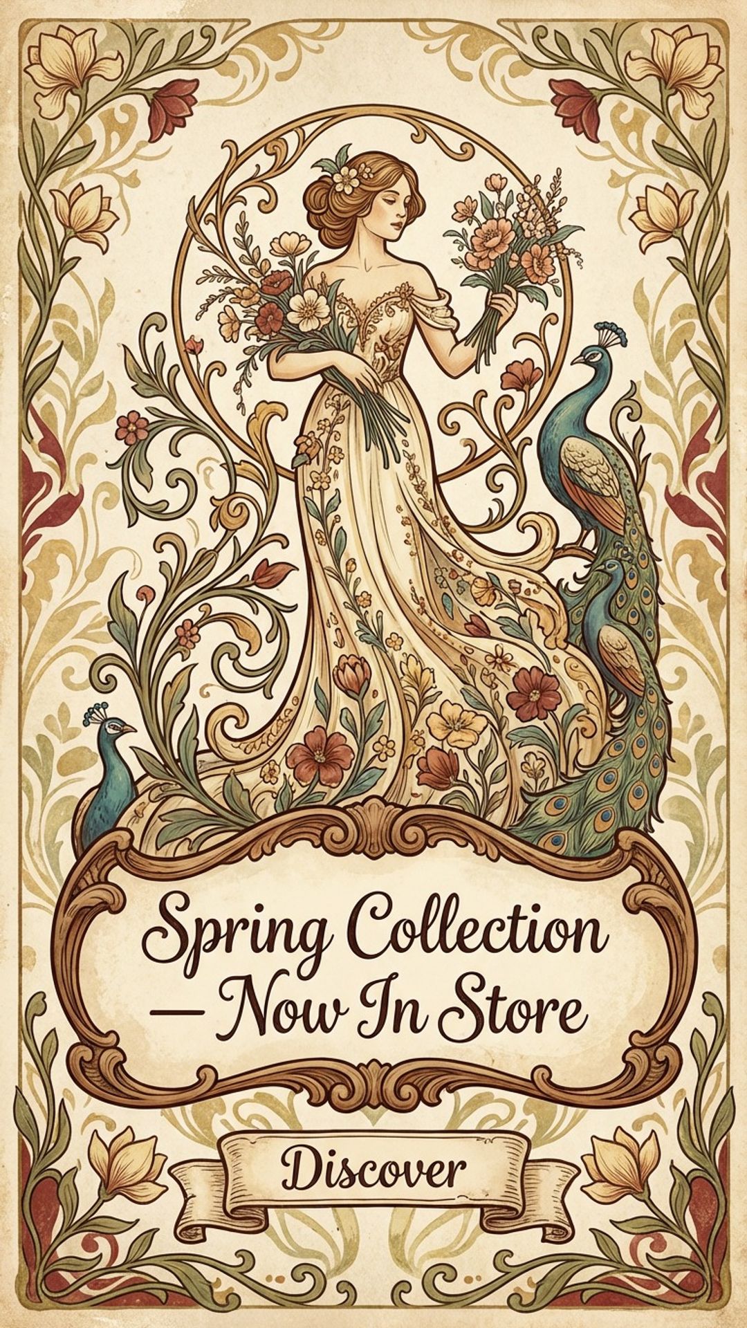 Retail digital signage content example