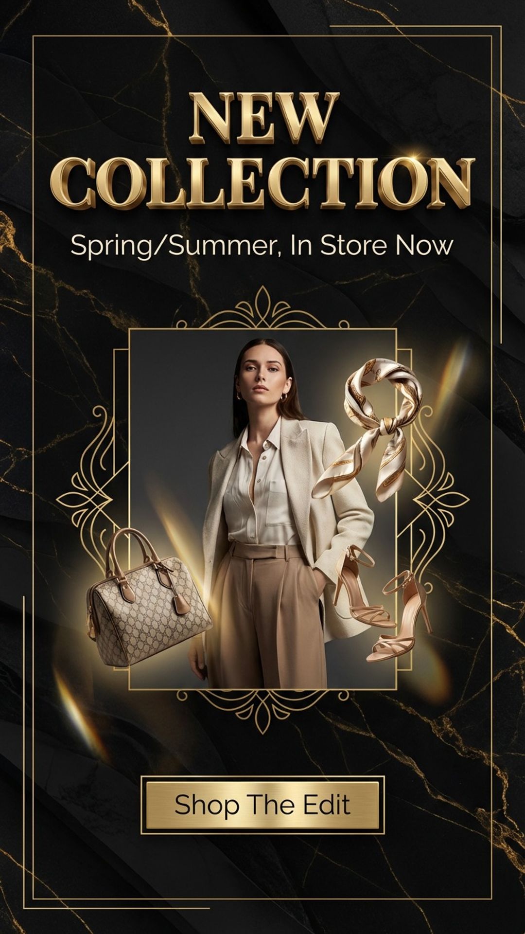 Retail digital signage content example