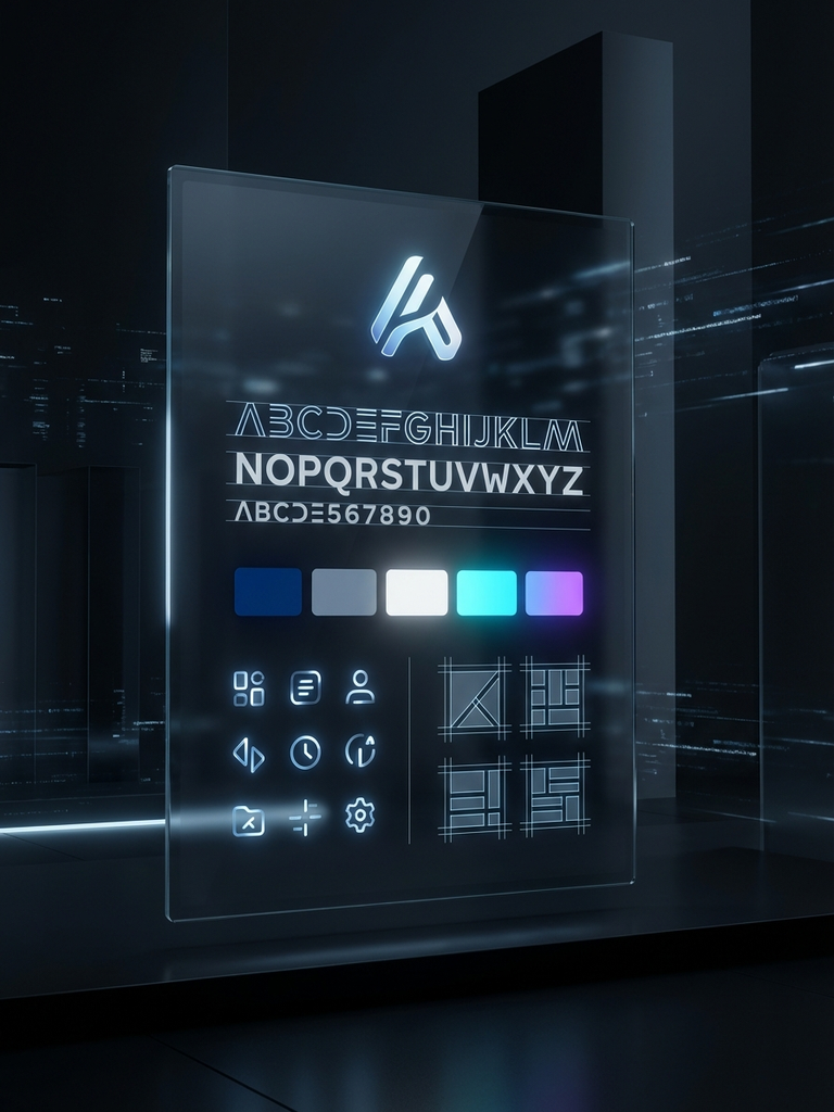 Premium brand system visual