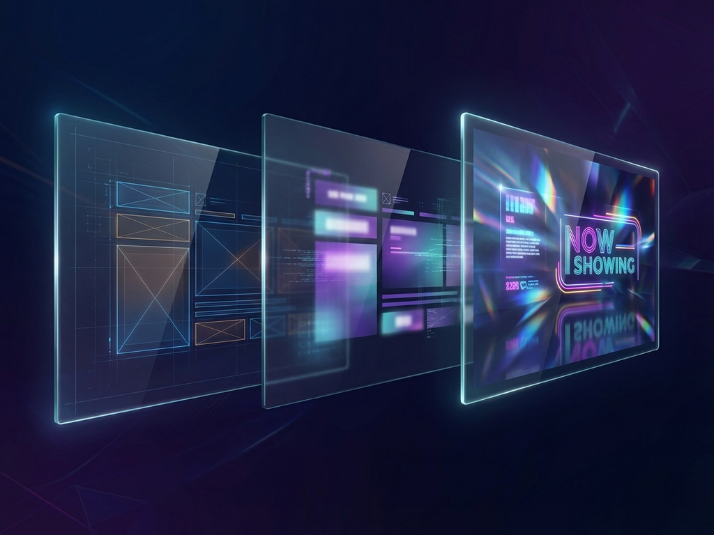 Guided builder visual