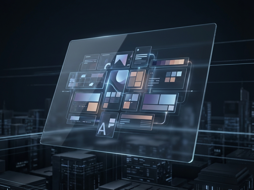Managed design setup visual